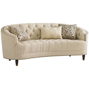 Caracole Classic Elegance Chestnut Upholstery Sofa