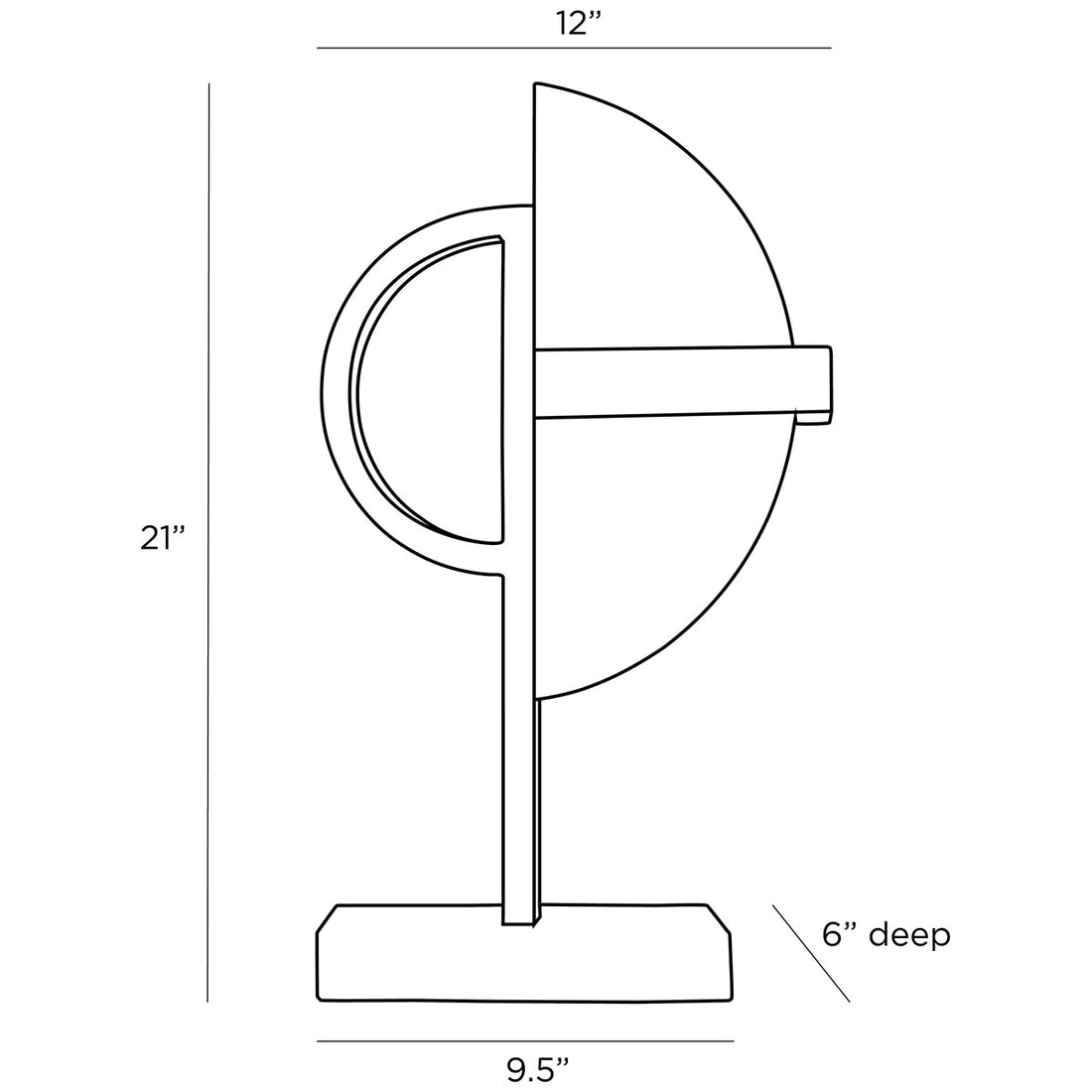 Arteriors Jacinto Sculpture