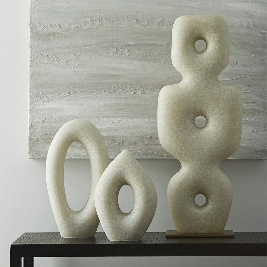 Arteriors Coco Sculptures, 3-Piece Set