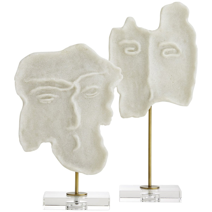 Arteriors David Sculptures, 2-Piece Set