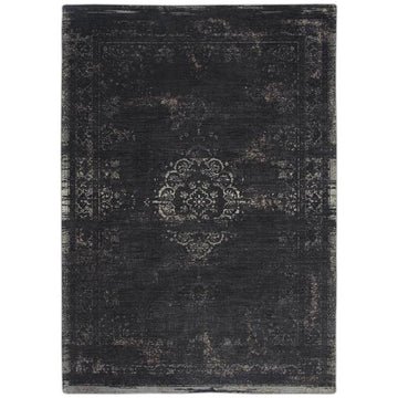 Louis de Poortere Fading World Medaillon 8263 Mineral Black Rug