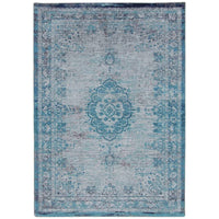 Louis de Poortere Fading World Medaillon 8255 Grey Turquoise Rug