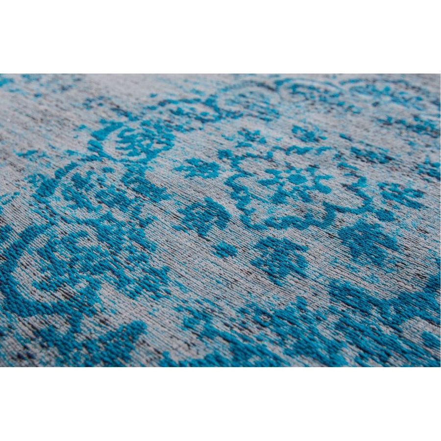 Louis de Poortere Fading World Medaillon 8255 Grey Turquoise Rug