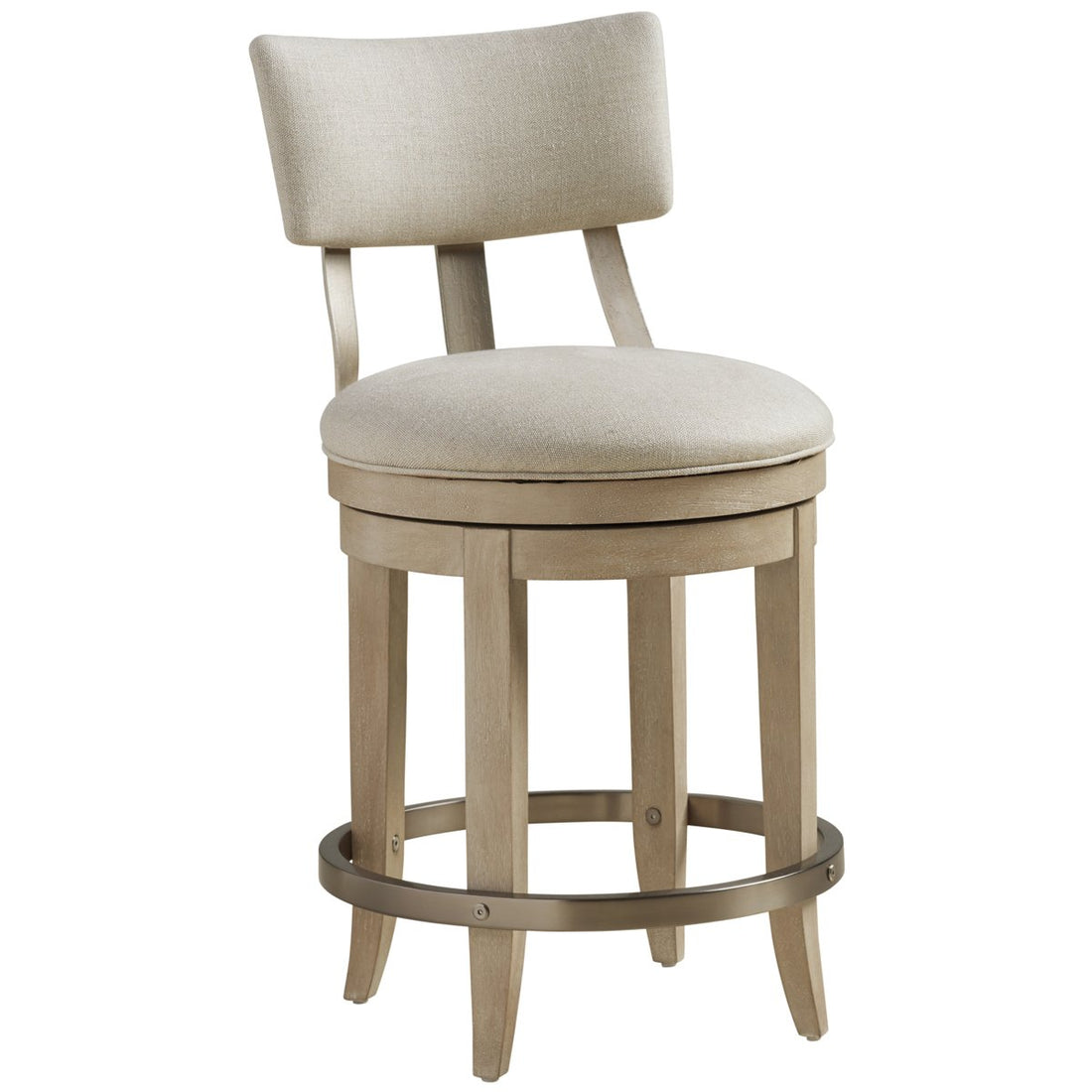 Lexington Malibu Cliffside Swivel Upholstered Counter Stool