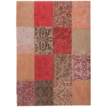 Louis de Poortere Vintage Patchwork 8370 Foliage Rug, 4'7" x 6'7"