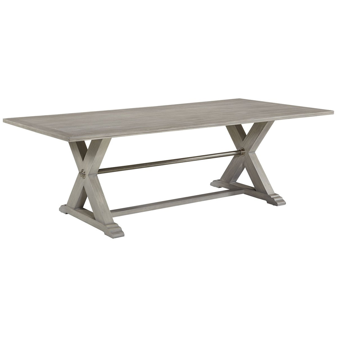 Hickory White Edisto Grey Breeze Dining Table