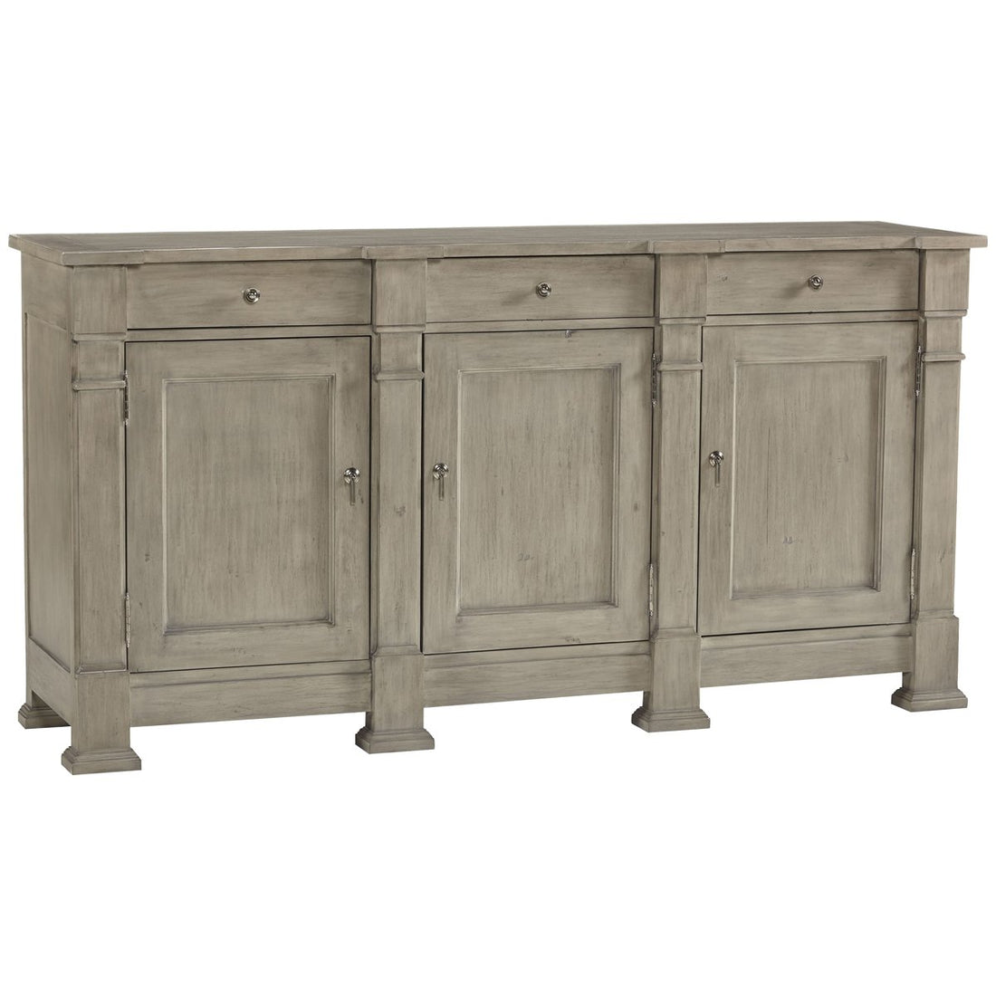 Hickory White Sullivan Grey Breeze Buffet