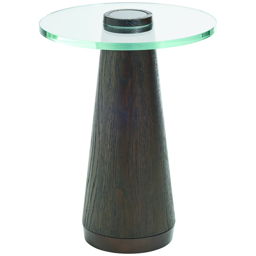 Lexington Barclay Butera Park City Apex Glass Top Accent Table