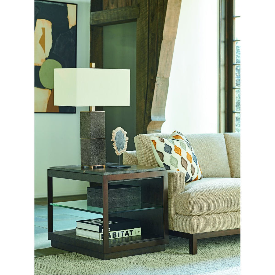 Lexington Barclay Butera Park City Summit Rectangular End Table