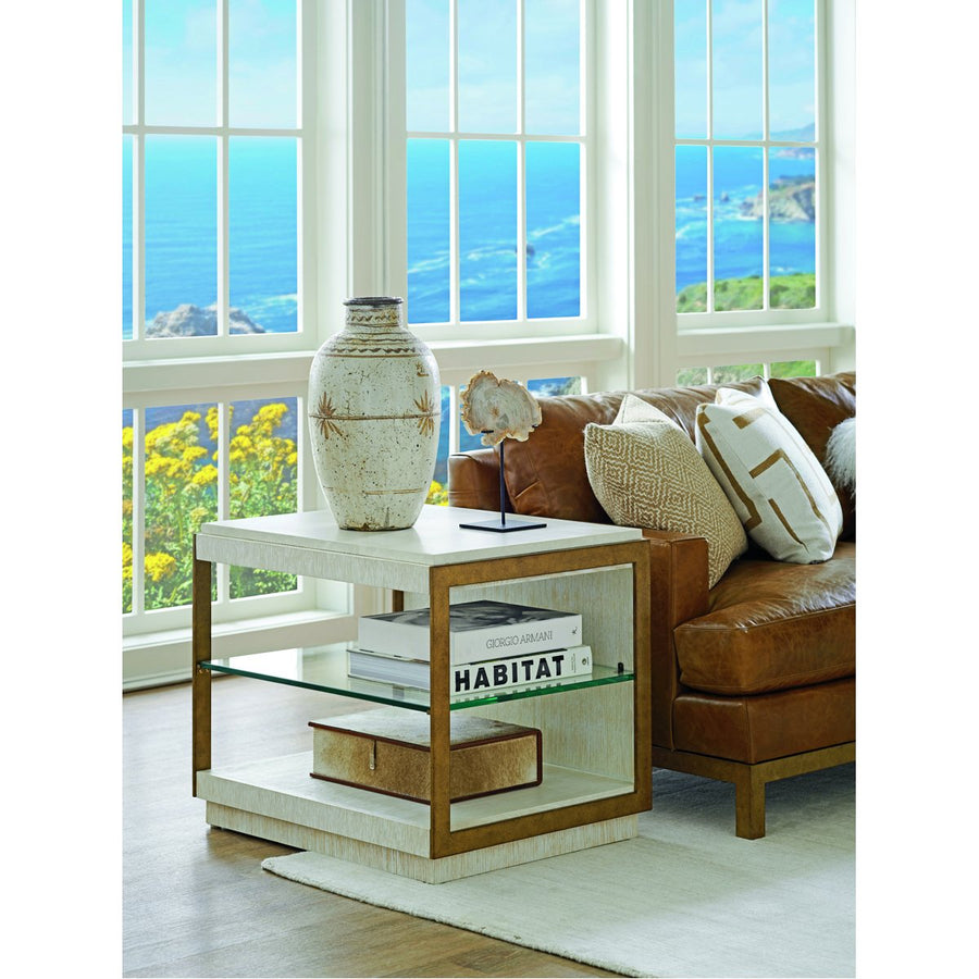 Lexington Barclay Butera Carmel Point Lobos Rectangular End Table