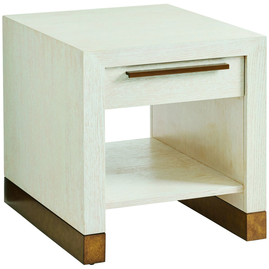 Lexington Barclay Butera Carmel Huckleberry Drawer End Table