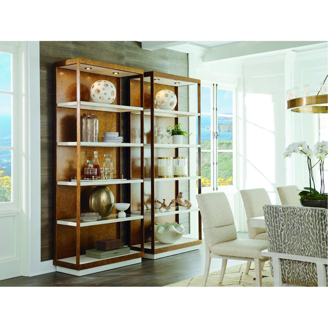 Lexington Barclay Butera Carmel Whitman Etagere