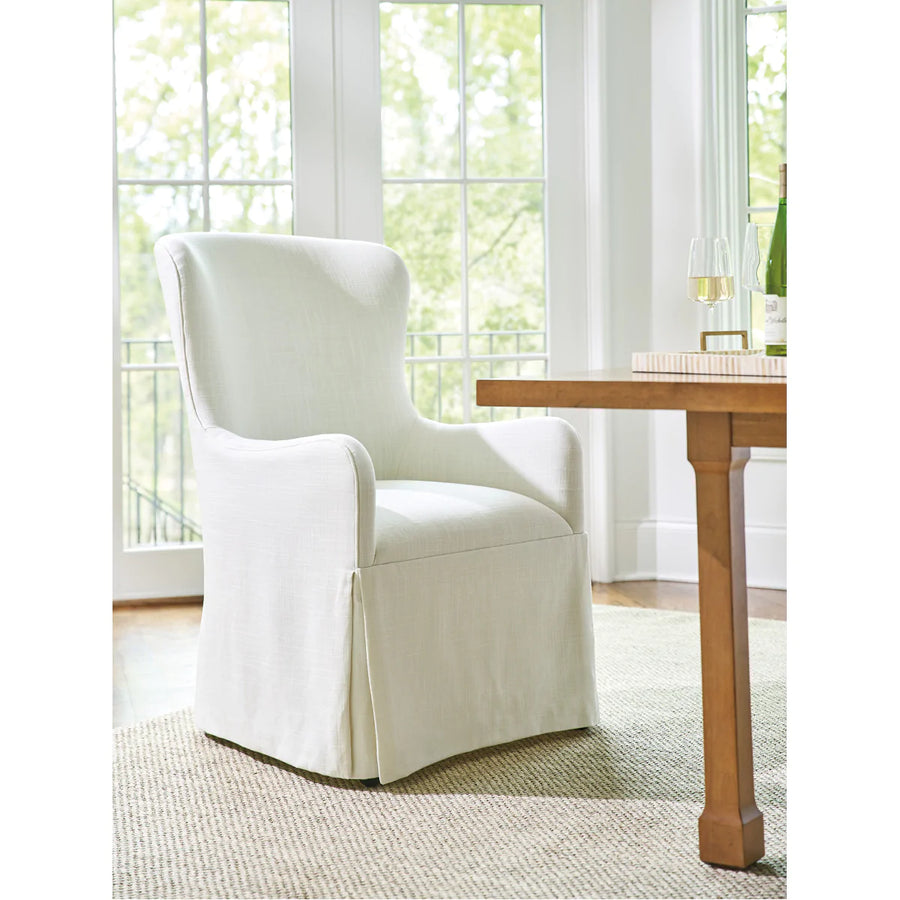 Lexington Barclay Butera Laguna Aliso Upholstered Host Chair - Casters