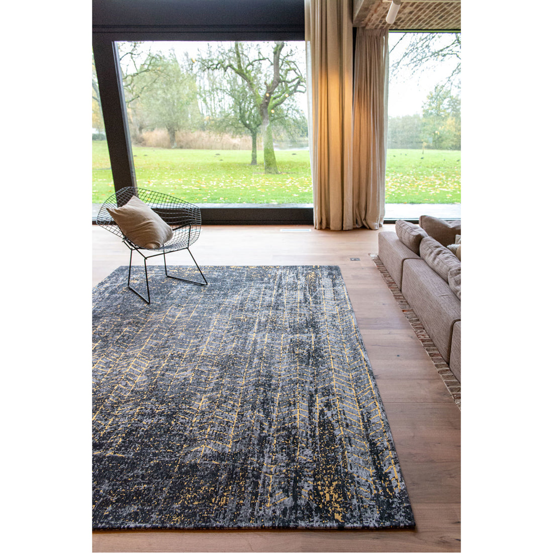 Louis de Poortere Mad Men Jacob's Ladder 8422 Broadway Glitter Rug