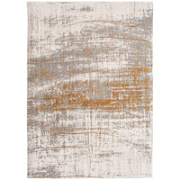 Louis de Poortere Mad Men Griff 8419 Columbus Gold Rug, 7'6" x 10'10"