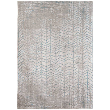 Louis de Poortere Mad Men Jacob's Ladder 8927 Tribeca Blue Rug