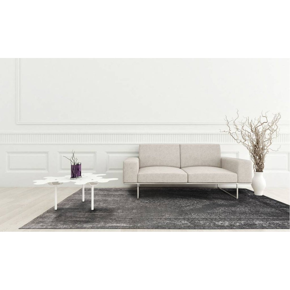 Louis de Poortere Fading World Generation 8639 Grey Neutral Rug