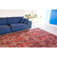 Louis de Poortere Antiquarian Hadschlu Antique 8719 7-8-2 Red Rug