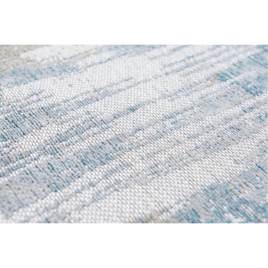 Louis de Poortere Atlantic Streaks 8718 Long Island Blue Rug