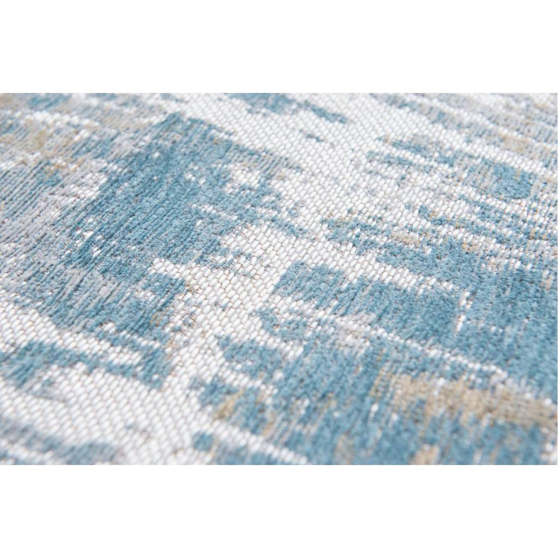 Louis de Poortere Atlantic Streaks 8718 Long Island Blue Rug