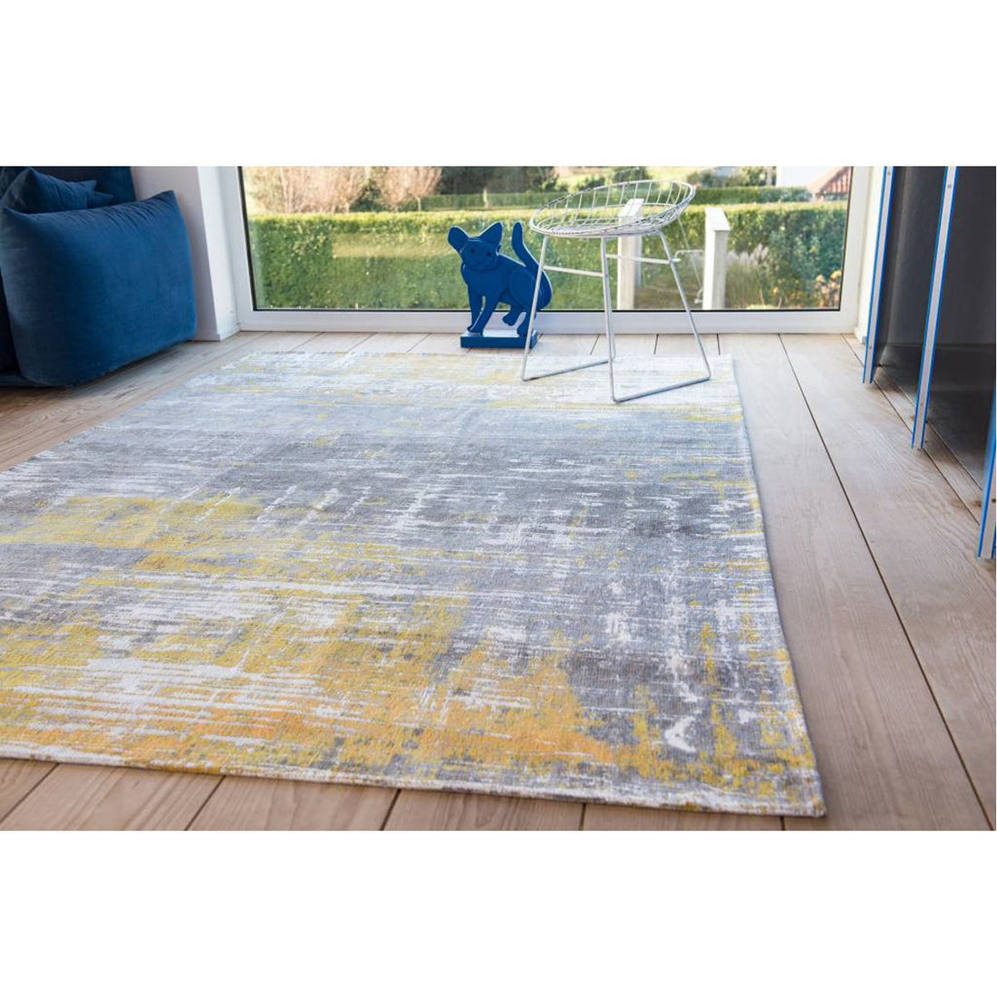 Louis de Poortere Atlantic Streaks 8715 Sea Bright Sunny Rug