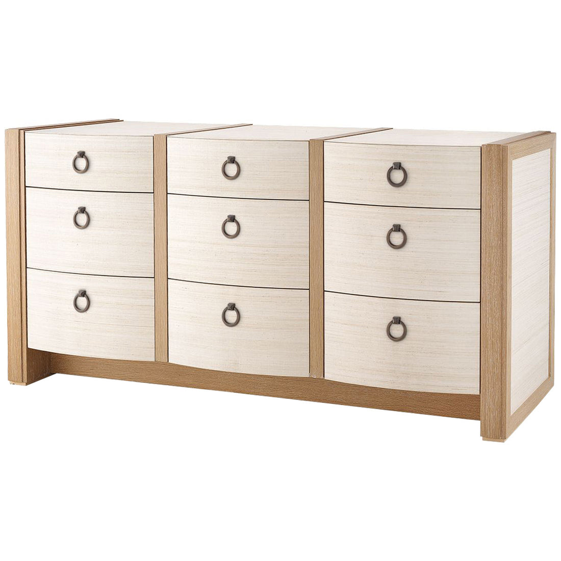 Villa & House Albert Extra Large 9-Drawer Dresser with Benedict Ring Pull