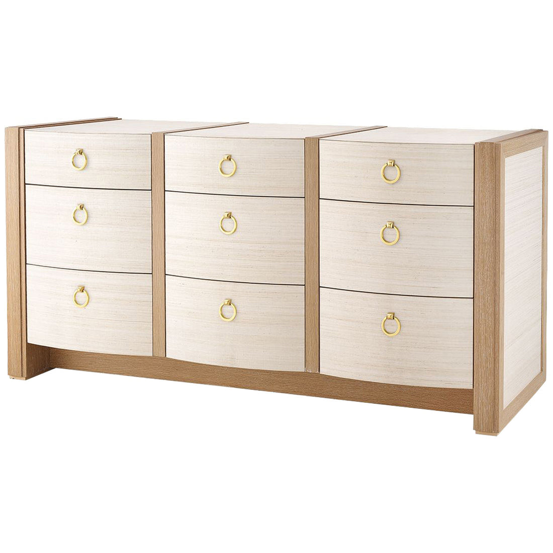 Villa & House Albert Extra Large 9-Drawer Dresser with Benedict Ring Pull