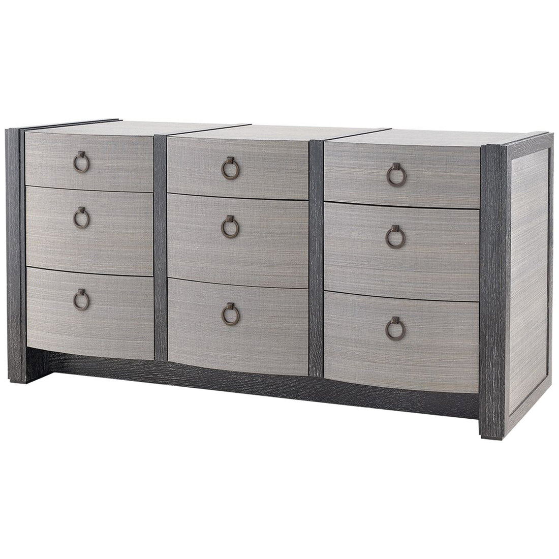 Villa & House Albert Extra Large 9-Drawer Dresser with Benedict Ring Pull