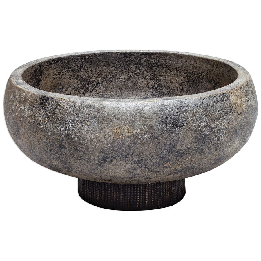 Uttermost Brixton Aged Black Bowl