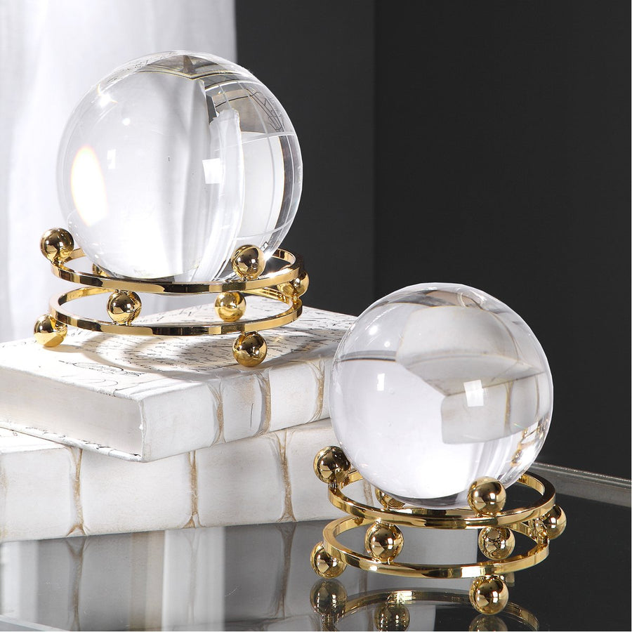 Uttermost Alega Spheres, 2-Piece Set