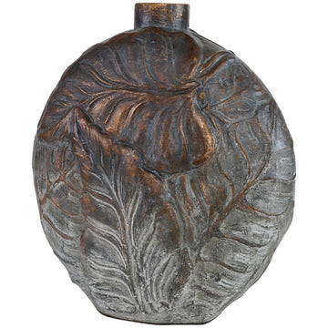 Uttermost Palm Aged Patina Paradise Vase