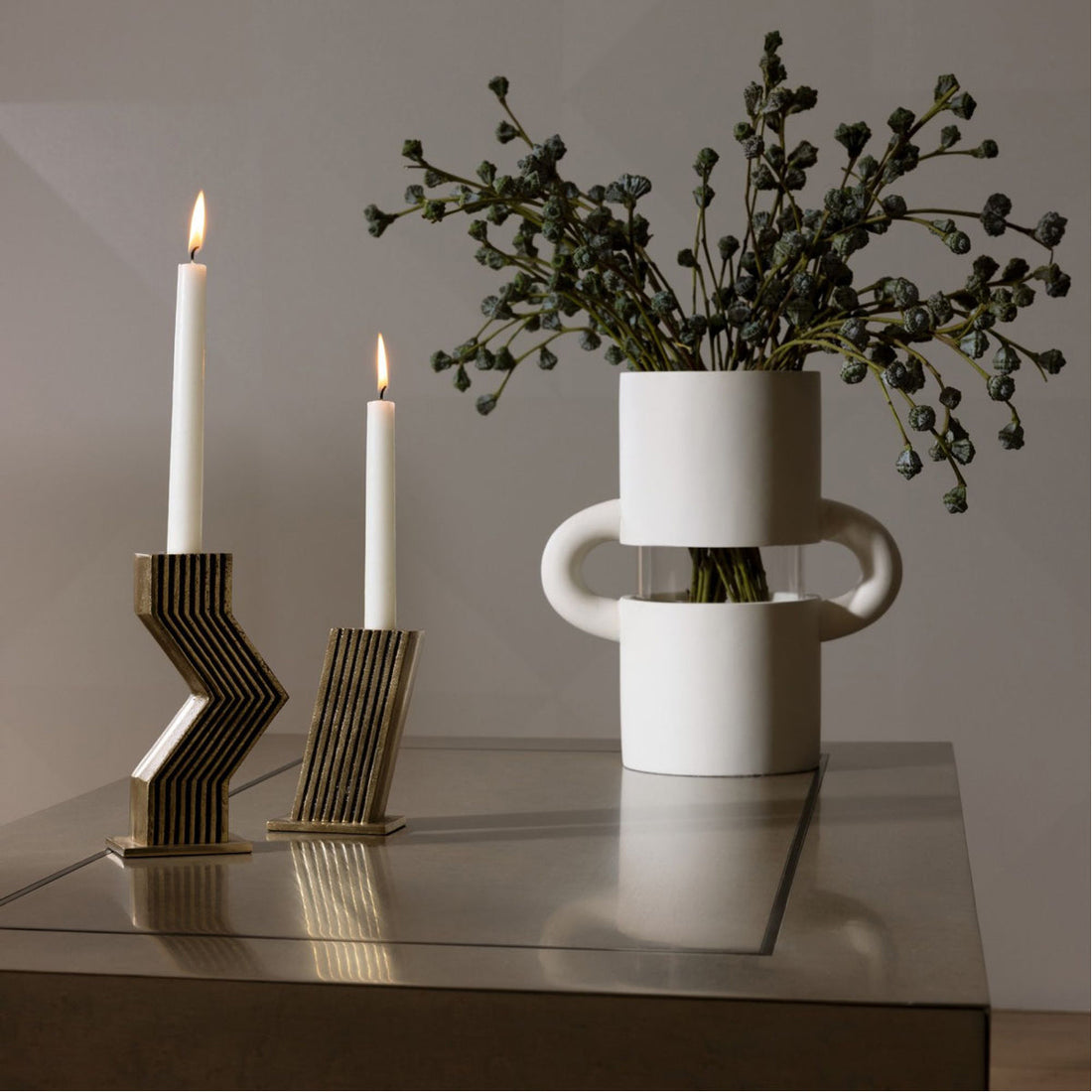 Arteriors Vesely Candleholders, 2-Piece Set