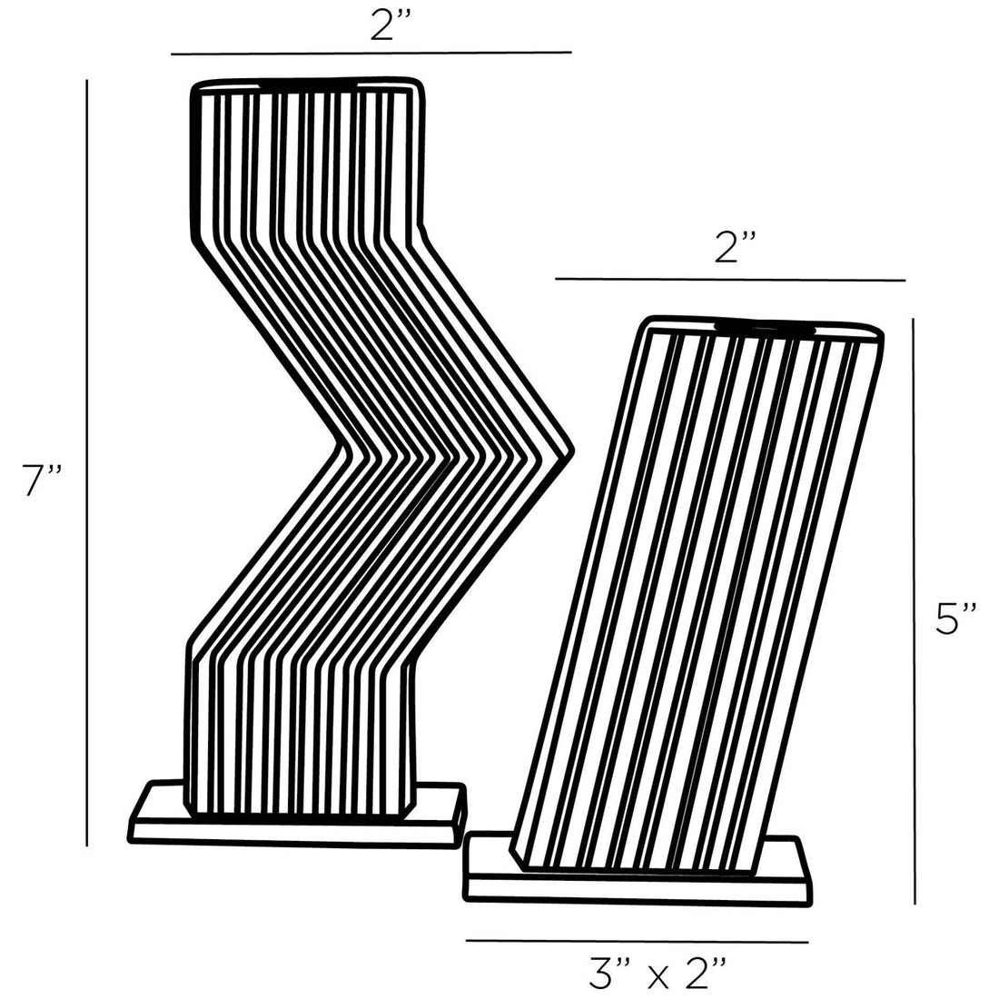 Arteriors Vesely Candleholders, 2-Piece Set