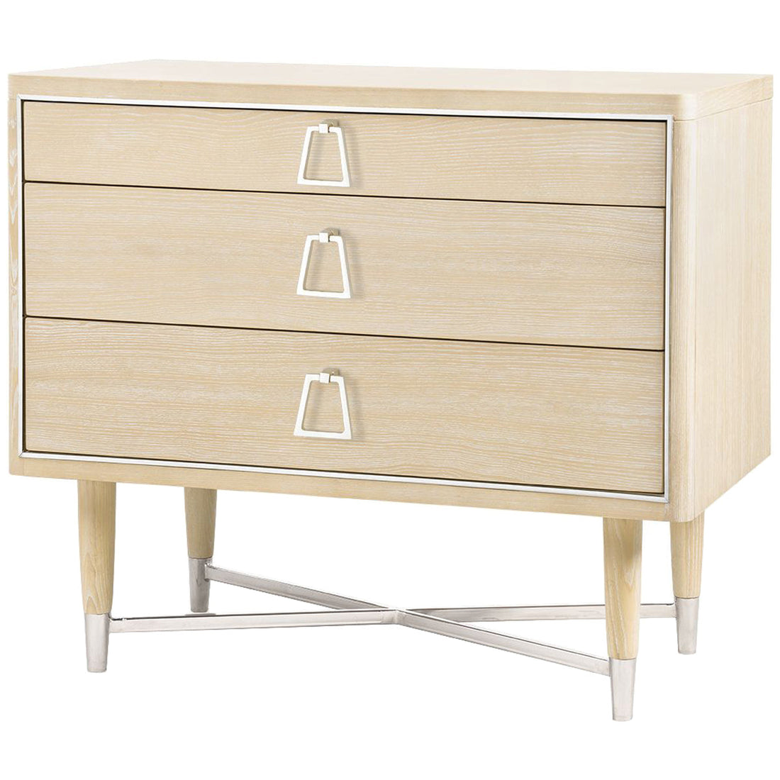 Villa & House Adrian Large 3-Drawer Chest with Kelley Pull