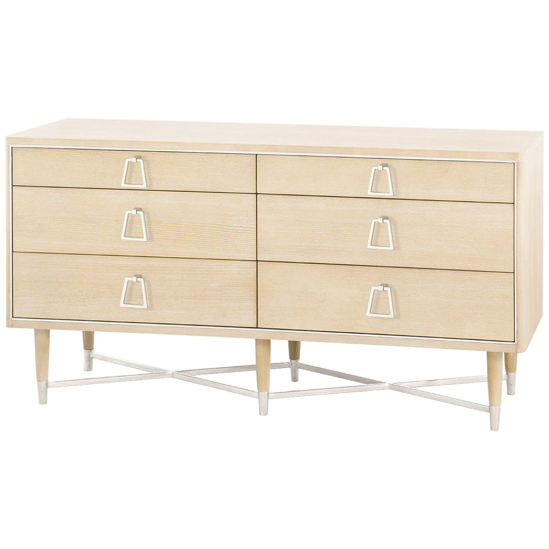 Villa & House Adrian 6-Drawer Dresser with Kelley Pull