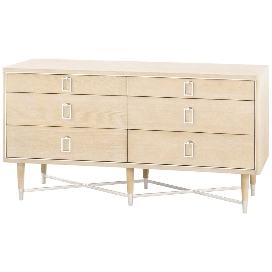 Villa & House Adrian 6-Drawer Dresser with Raquel Pull