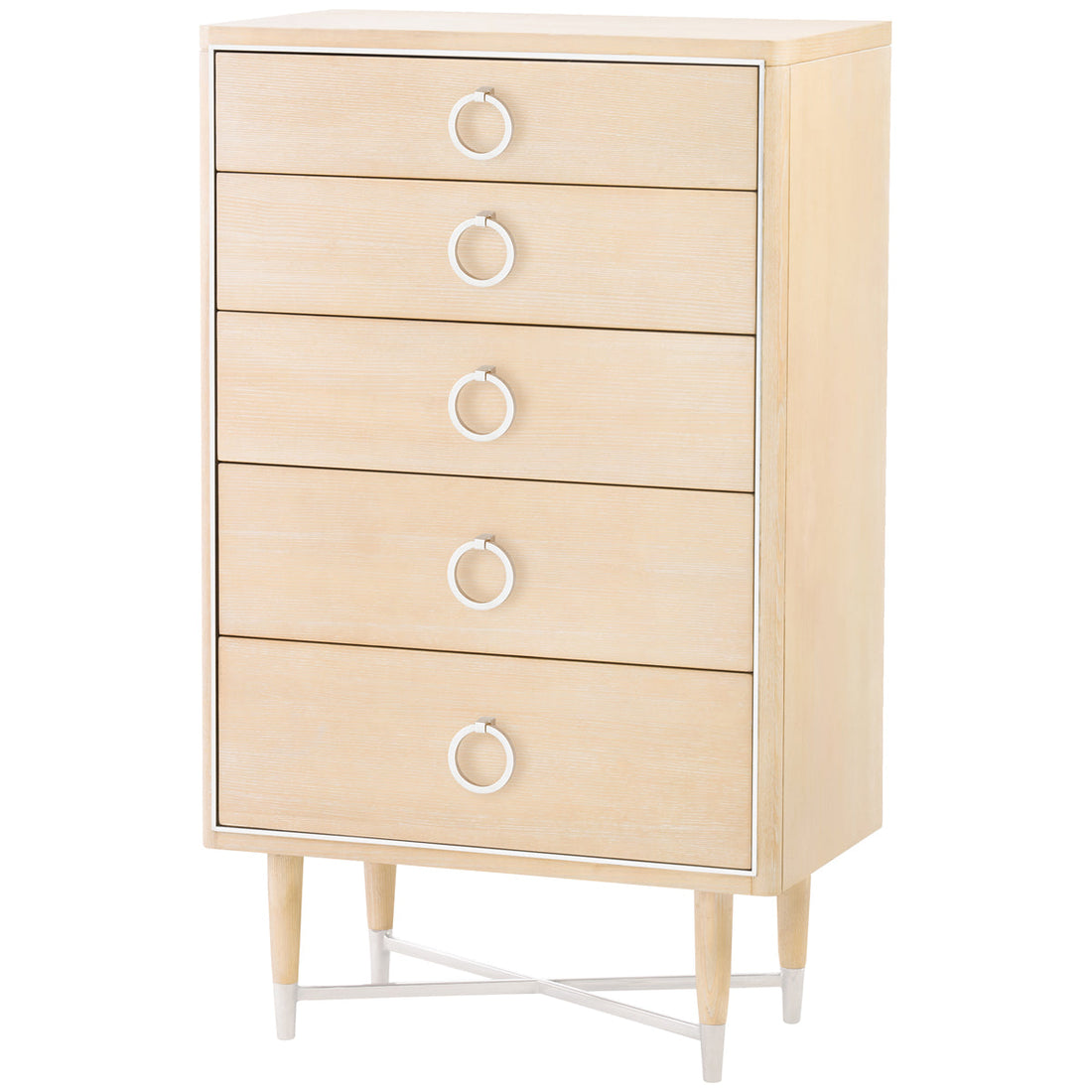 Villa & House Adrian Tall 5-Drawer Dresser with Owen Pull