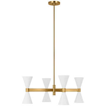 Feiss Albertine Large Linear Chandelier