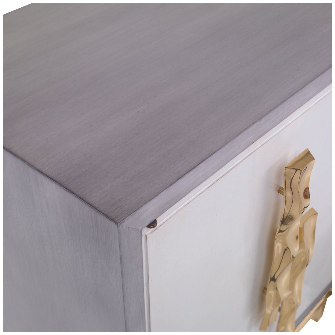 Ambella Home Origami Multi-Use Cabinet - Ash Grey/Lin