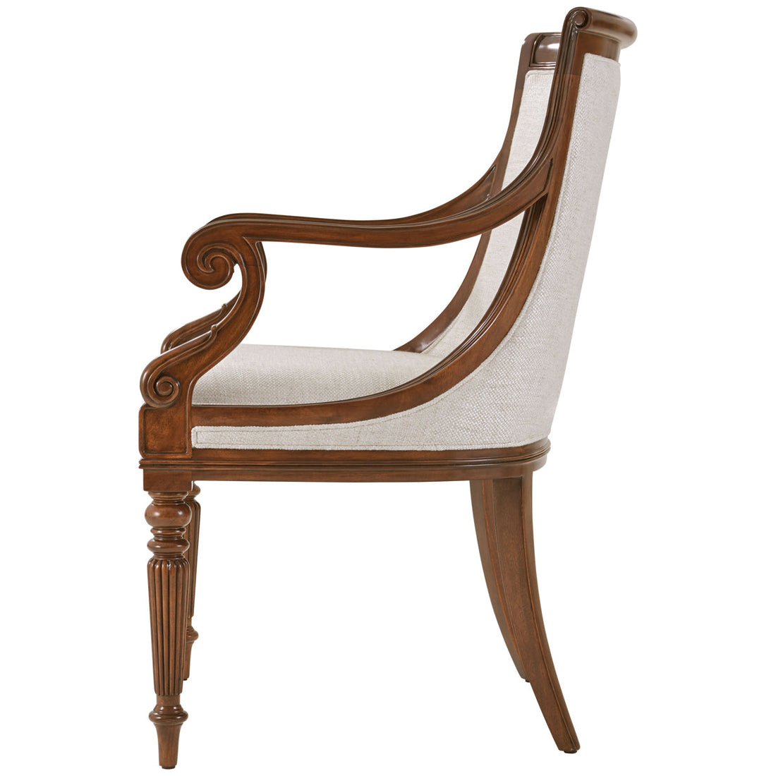 Theodore Alexander Floris Armchair, Set of 2