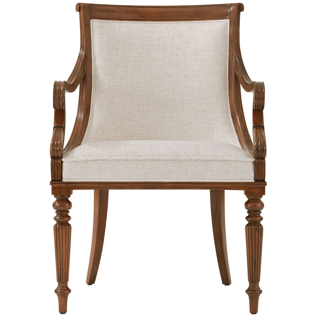 Theodore Alexander Floris Armchair, Set of 2