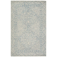 Jaipur Almira Carmen Trellis Border Blue Light Gray ALR01 Rug