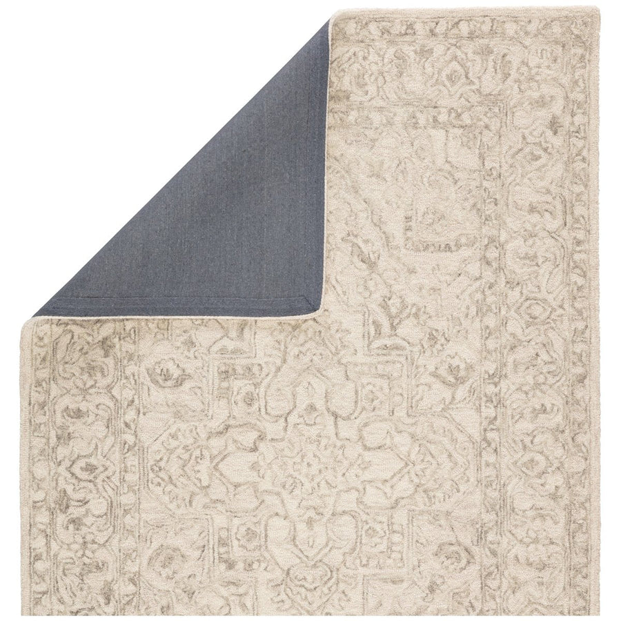 Jaipur Almira Lena Medallion Light Gray Cream ALR03 Rug