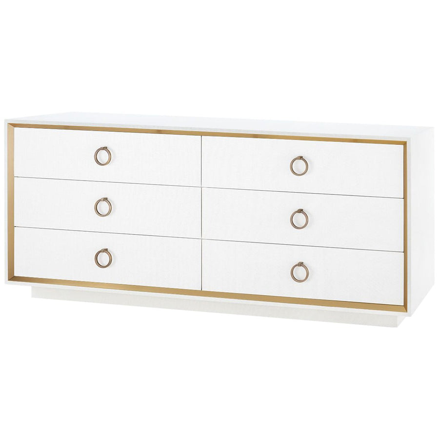 Villa & House Ansel Extra Large 6-Drawer Dresser with Owen Pull