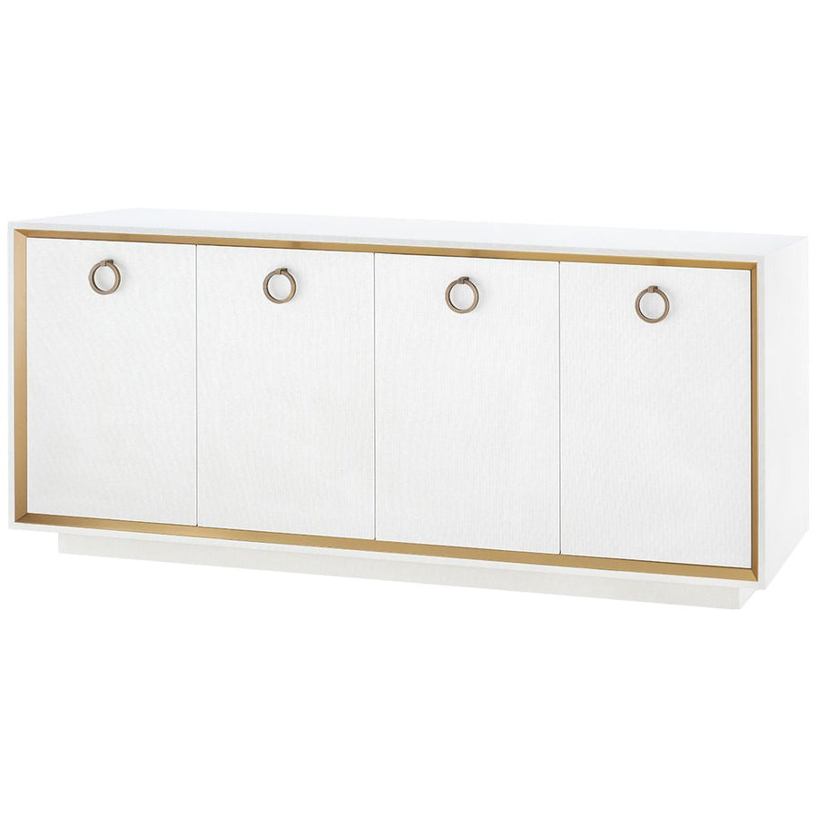 Villa & House Ansel 4-Door Cabinet with Owen Pull