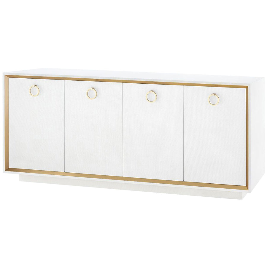 Villa & House Ansel 4-Door Cabinet with Owen Pull