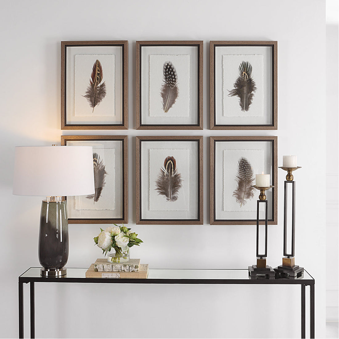 Uttermost Birds of A Feather Framed Prints, 6-Piece Set