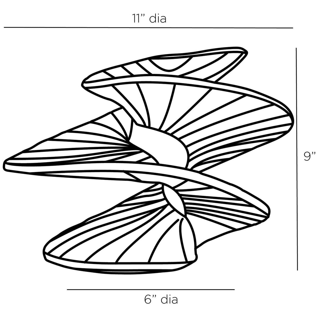 Arteriors Uzima Sculpture