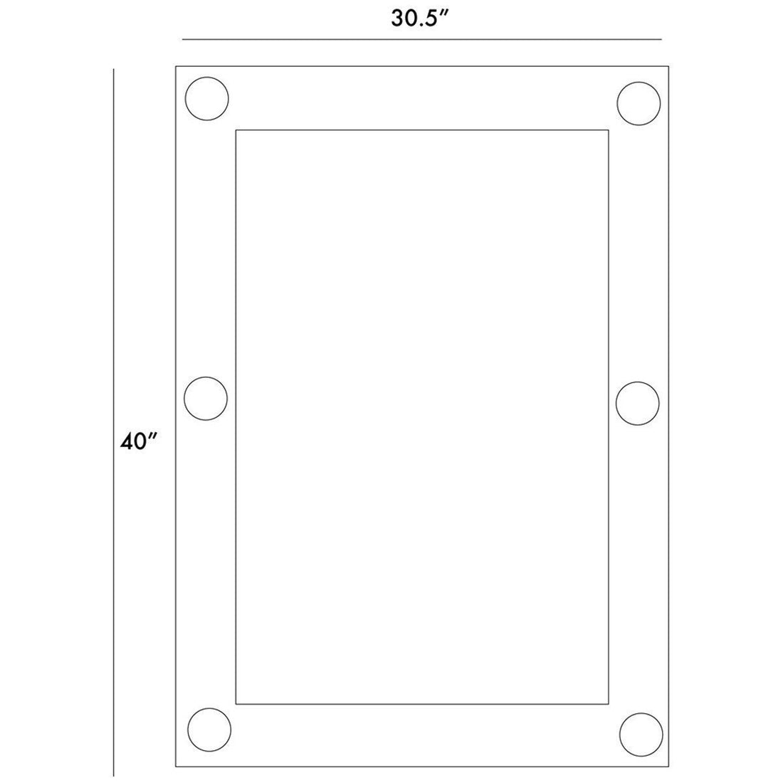 Arteriors Baldwin Mirror