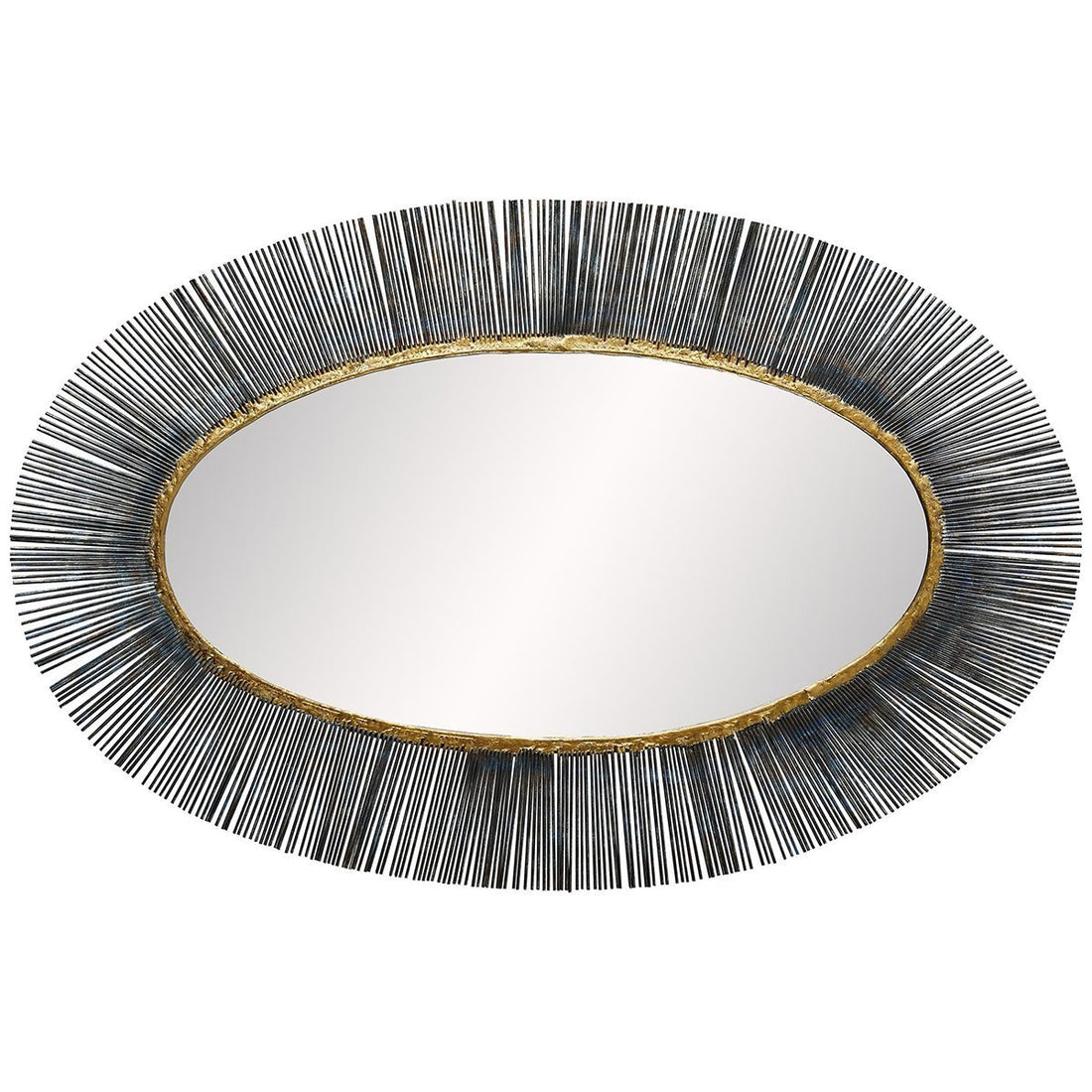 Arteriors Perseus Mirror - Natural Iron, Antique Brass